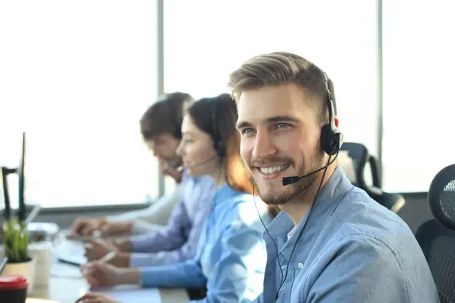 customer service team