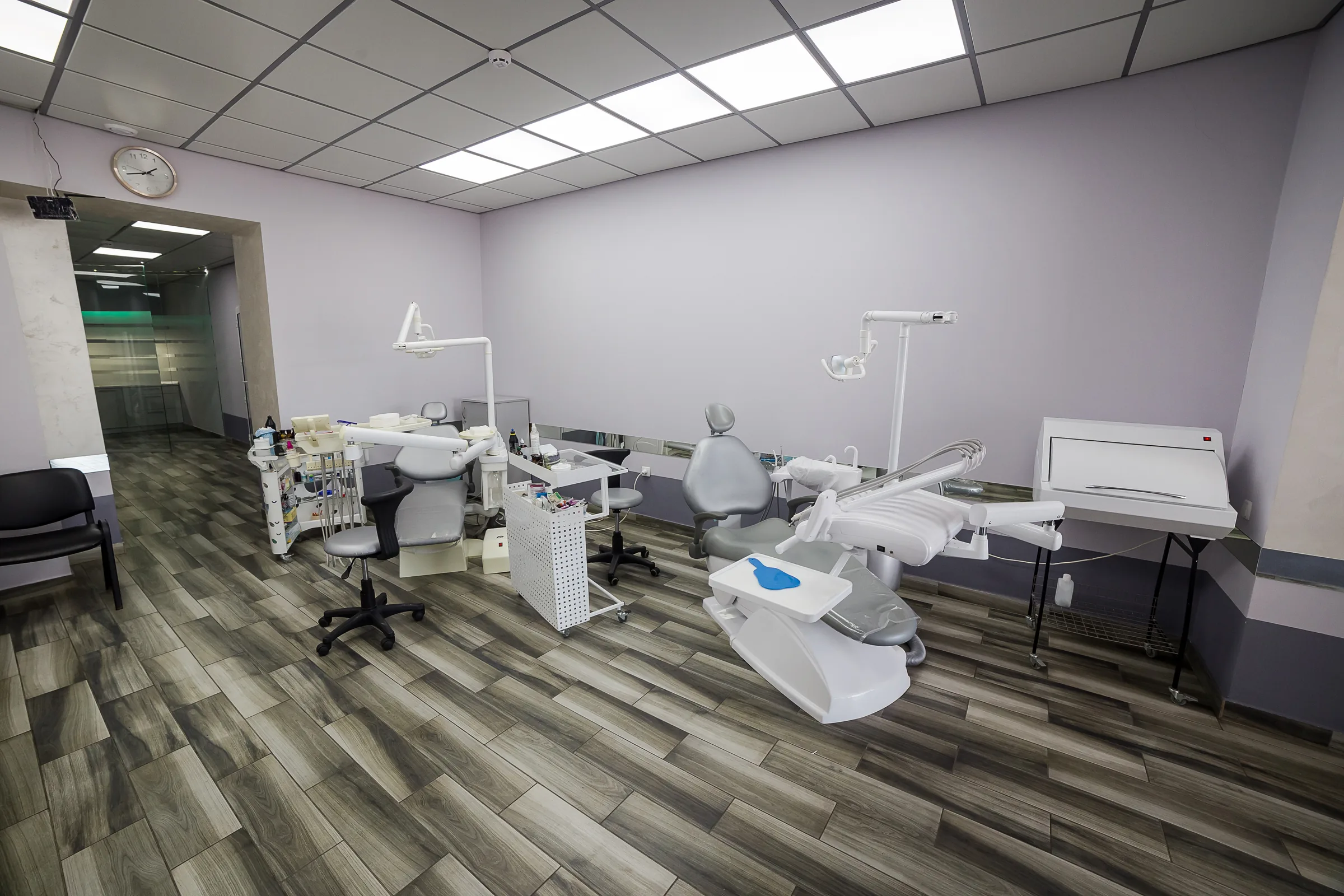 An empty treatment room